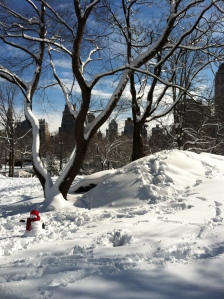 Otro snowman en Central Park